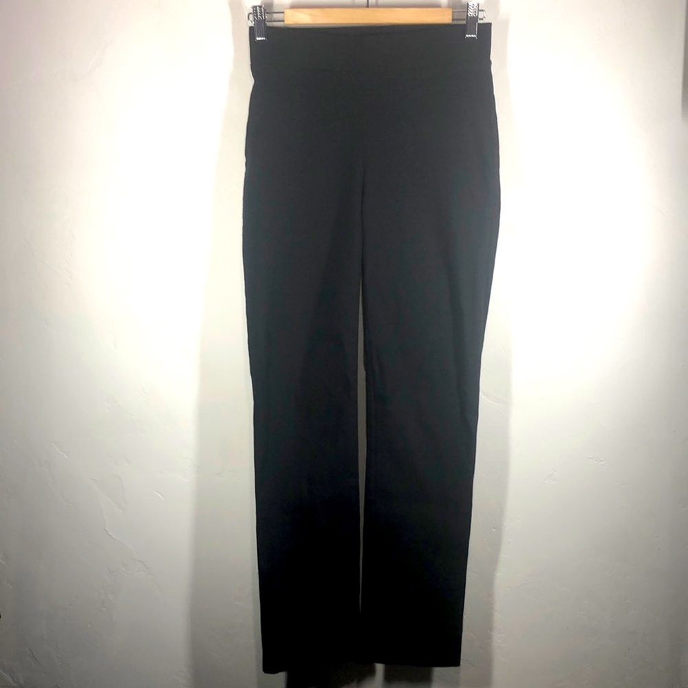Joseph Ribkoff black straight leg pants size 4